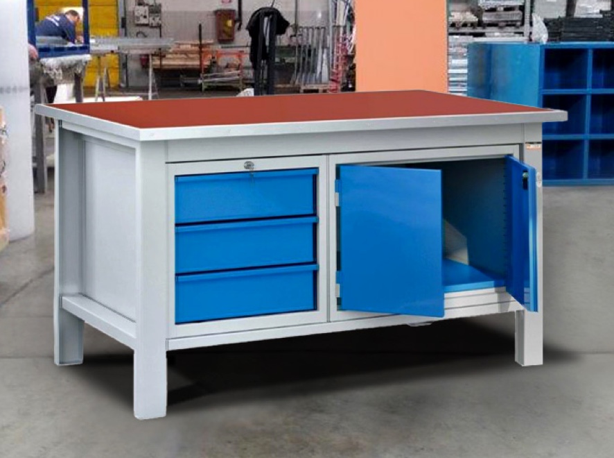 cassettiere portaminuteria metallo