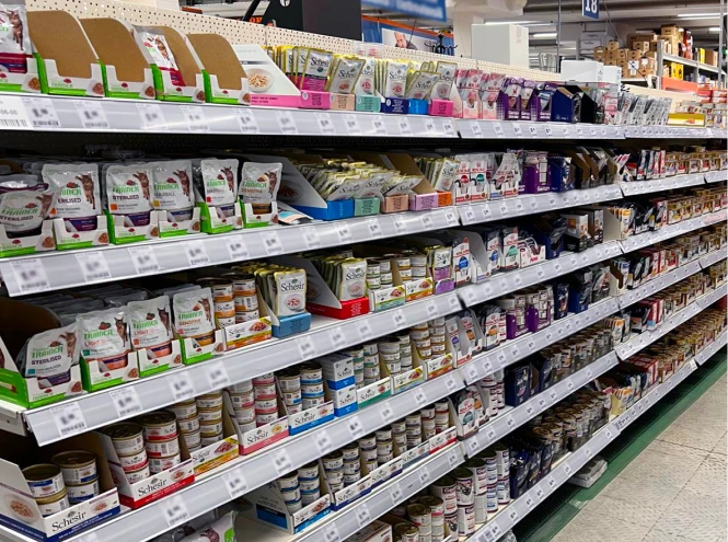 scaffalature per grande distribuzione