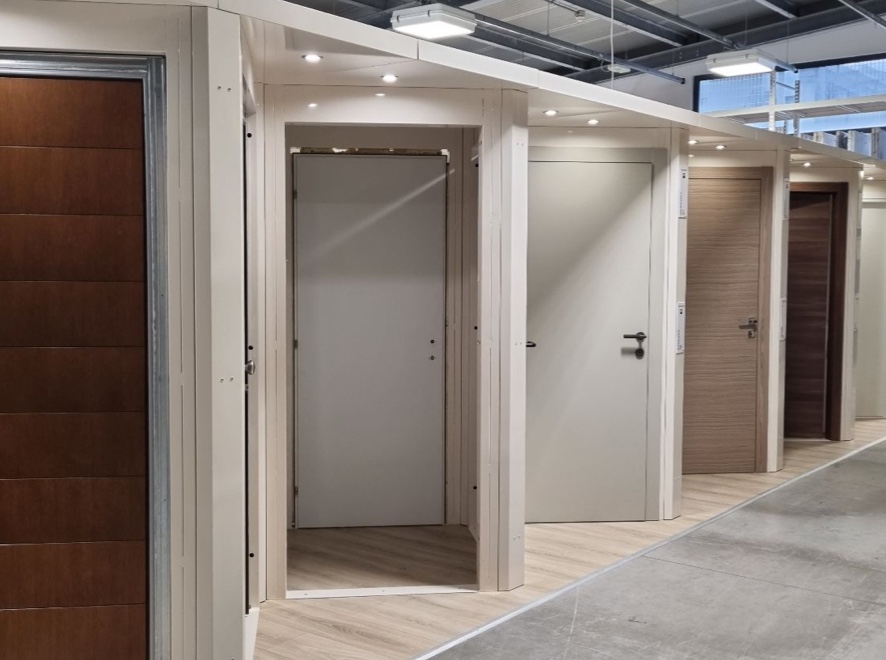 Espositori metallici edilizia