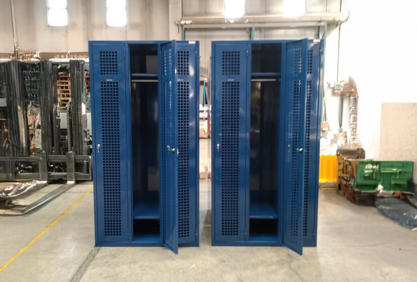 Armadio spogliatoio a norma ASL